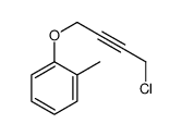 1-(4-chlorobut-2-ynoxy)-2-methylbenzene Structure