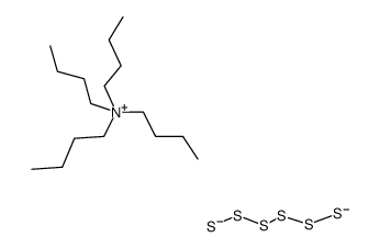 BIS(TETABUTYLAMMONIUM) HEXASULFIDE Structure