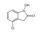 4-chloro-1-hydroxy-indolin-2-one Structure