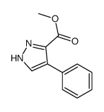 methyl 4-phenyl-1H-pyrazole-5-carboxylate Structure
