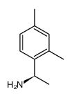 Benzenemethanamine, α,2,4-trimethyl-, (αR)- structure