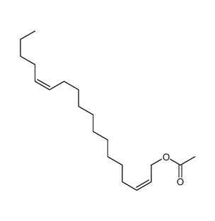 (E,Z)-2,13-Octadecadienyl acetate Structure