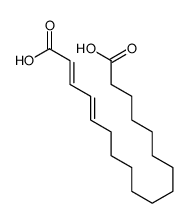 octadeca-2,4-dienedioic acid结构式