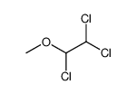 1,1,2-Trichloro-2-methoxyethane Structure