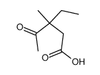 3-ethyl-3-methyl-4-oxo-valeric acid Structure