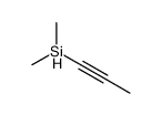 dimethyl(prop-1-ynyl)silane Structure