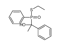 1-[ethylsulfanyl(phenyl)phosphoryl]-1-phenylethanol Structure