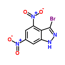 3-Bromo-4,6-dinitro-1H-indazole图片
