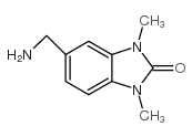 5-AMINOMETHYL-1,3-DIMETHYL-1,3-DIHYDRO-BENZOIMIDAZOL-2-ONE Structure