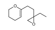 6-[2-(2-ethyloxiran-2-yl)ethyl]-3,4-dihydro-2H-pyran Structure