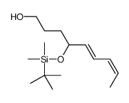 4-[tert-butyl(dimethyl)silyl]oxynona-5,7-dien-1-ol Structure