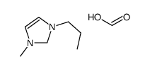 1-methyl-3-propyl-1,2-dihydroimidazol-1-ium,formate结构式