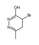 5-bromo-3-methyl-4,5-dihydro-1H-pyridazin-6-one Structure