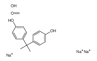 trisodium; formaldehyde; 4-[1-(4-hydroxyphenyl)-1-methyl-ethyl]phenol; sulfurous acid picture