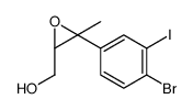 [(2S,3S)-3-(4-bromo-3-iodophenyl)-3-methyloxiran-2-yl]methanol Structure