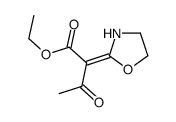 ethyl 2-(1,3-oxazolidin-2-ylidene)-3-oxobutanoate Structure