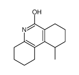 10-methyl-2,3,4,5,7,8,9,10-octahydro-1H-phenanthridin-6-one结构式