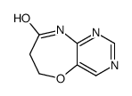 7,9-dihydro-6H-pyrimido[5,4-b][1,4]oxazepin-8-one结构式