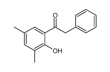 1-(2-hydroxy-3,5-dimethylphenyl)-2-phenylethanone结构式