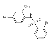 2-Bromo-N-(2,4-dimethylphenyl)benzenesulfonamide Structure