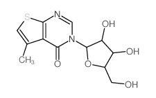 4-[3,4-dihydroxy-5-(hydroxymethyl)oxolan-2-yl]-7-methyl-9-thia-2,4-diazabicyclo[4.3.0]nona-2,7,10-trien-5-one picture