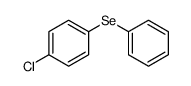 1-chloro-4-phenylselanylbenzene Structure