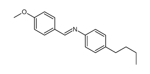 N-(4-butylphenyl)-1-(4-methoxyphenyl)methanimine结构式