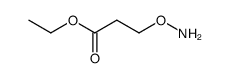 3-aminyloxy-propionic acid ethyl ester Structure