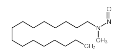 N-hexadecyl-N-methylnitrous amide Structure