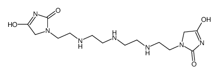 1-[2-[2-[2-[2-(2,4-dioxoimidazolidin-1-yl)ethylamino]ethylamino]ethylamino]ethyl]imidazolidine-2,4-dione Structure