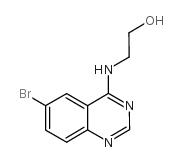 2-[(6-bromoquinazolin-4-yl)amino]ethanol结构式