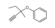 3-Methyl-3-phenoxy-pentin-(1)结构式