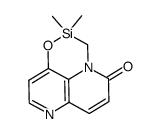 2,2-dimethyl-2,3-dihydro-5H-[1,4,2]oxazasilino[6,5,4-de]-1,5-naphthyridin-5-one Structure