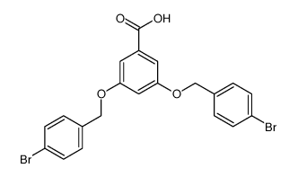 3,5-Bis(4-bromobenzyloxy)benzoic acid Structure