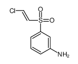 3-(2-chloroethenylsulfonyl)aniline结构式