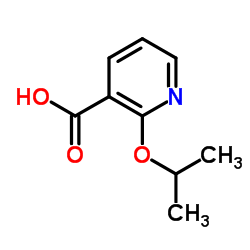 2-Isopropoxypyridine-3-carboxylic acid结构式