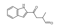 1-indol-2-yl-3-methylbutane-1,4-dione Structure