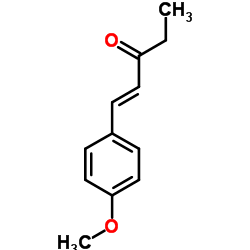 1-Penten-3-one, 1- (4-methoxyphenyl)- Structure