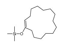 cyclopentadecen-1-yloxy(trimethyl)silane Structure