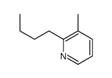 3-Picoline,2-butyl-(6CI) Structure