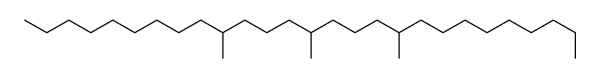 10,14,18-trimethylheptacosane结构式