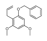 1,5-dimethoxy-3-phenylmethoxy-2-prop-2-enylbenzene Structure