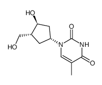 carbathymidine Structure