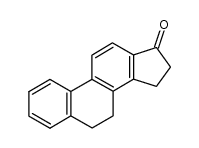 6,7,15,16-tetrahydro-17H-cyclopenta[a]phenanthren-17-one Structure