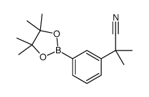 2-Methyl-2-[3-(4,4,5,5-tetramethyl-[1,3,2]dioxaborolan-2-yl)-phenyl]-propionitrile picture
