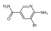 6-amino-5-bromonicotinamide Structure