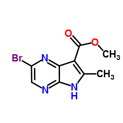 Methyl 2-bromo-6-methyl-5H-pyrrolo[2,3-b]pyrazine-7-carboxylate picture