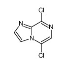 5,8-Dichloroimidazo[1,2-a]pyrazine Structure