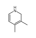 3,4-dimethyl-1,2-dihydro-pyridine Structure