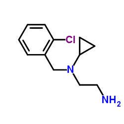 N-(2-Chlorobenzyl)-N-cyclopropyl-1,2-ethanediamine Structure